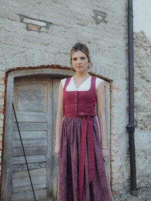 Leni Lex Dirndl Finni, cherry